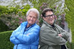 Dan Børge Akerø og Alf Tande-Pedersen. Foto: Ole Kaland/NRK