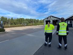 Kontrollører fra Taraldrud kontrollstasjon hadde fokus på bruk av belte i buss i forrige ukes landsdekkende kontrolluke.