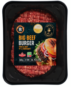 Big Beef Burger ble første gang introdusert tilbake i 2009 og har siden blitt en del av helårssortimentet til REMA 1000.