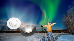 Omlag 3 millioner "uplights" av typen NorLum Cosmo og NorLum Comet vil garantere nordlyshimmel for alle tilreisende.