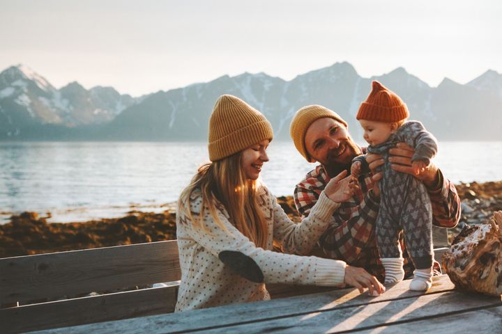 Familie i Nord-Norge. ILL.FOTO: Shutterstock