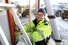 André Jenssen driver en allsidig bedrift på Svalbard. Foto: Christoffer Engås/Svalbardposten.