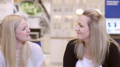 Ingrid-Marie Kolbeinsen og Kathrine Waage.