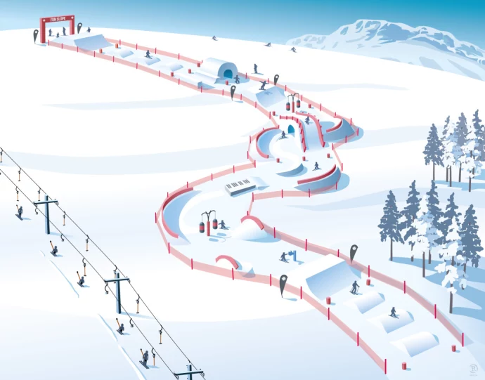 SkiStar fun slope er en av nyhetene på SkiStars skandinaviske destinasjoner sesongen 17/18.