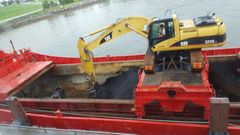 Asfalt viser vei for hvordan sjøtransporten kan bli grønnere. Foto: Statens vegvesen