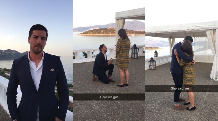 Norges første Snapchat-frieri