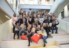 BT: En del av gjengen som står bak nær 32 millioner solgte blader for Egmont Publishing i 2015.

Foto: Håkon Bonafede, Egmont Publishing