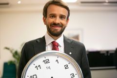 Næringsminister Jan Christian Vestre er også tidsminister. Foto: Nærings- og fiskeridepartementet