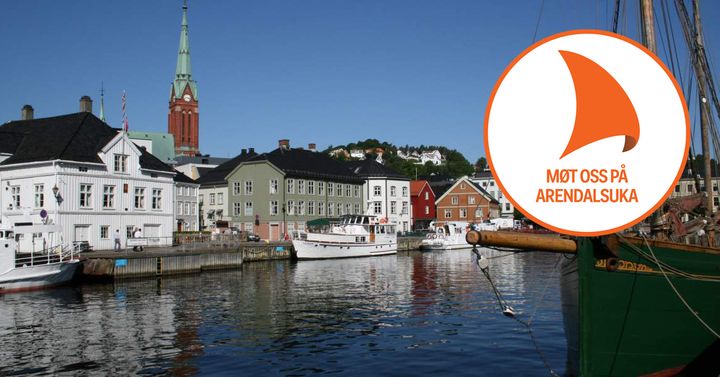 Du kan møte Standard Norge flere steder i Arendal neste uke. Foto: Arendal turistkontor/ Arendalsuka