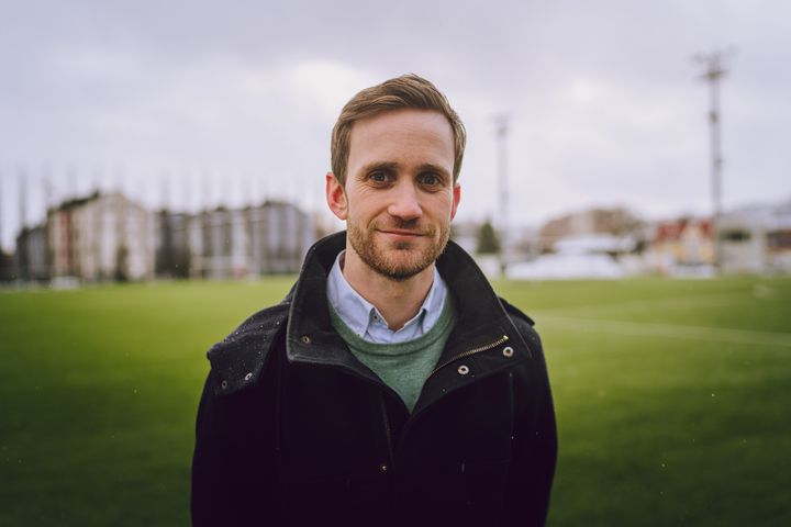 Simen Pedersen, ansvarlig redaktør i Bodø Nu. Foto: Magy Media