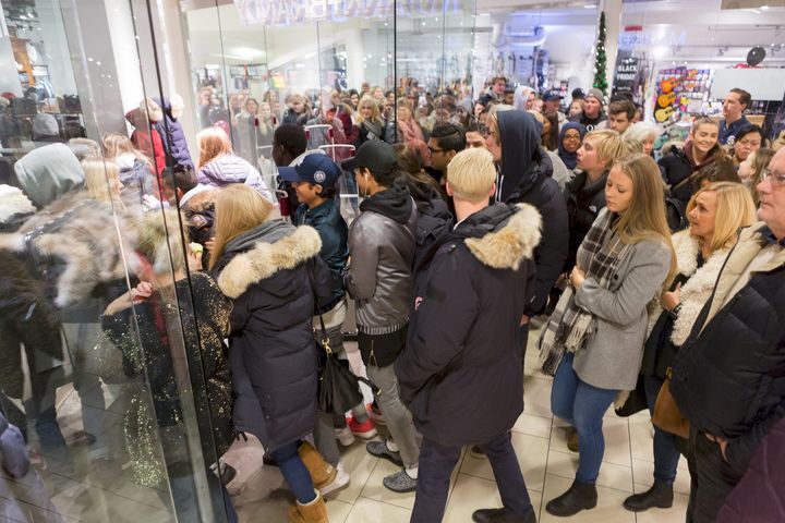 Sandvika Storsenter under Black Friday 2015