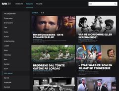 Nesten 30 000 historiske programmer ligger nå i TV-spilleren under en egen kategori som heter NRK- Arkivet. Foto: NRK