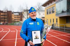 Mangeårige ildsjel Arnfinn Johan Ofstad har vært aktiv i Strindheim IL siden han kom til byen. Foto: Vetle Eggen