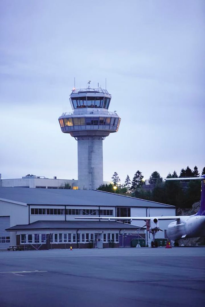 Tårnet ved TORP Sandefjord Lufthavn