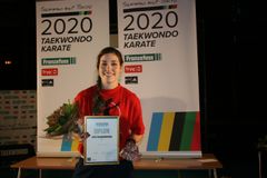 Tina Røe Skaar ble årets taekwondoperson.