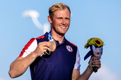 OL-BRONSE: Hermann Tomasgaard stod for norsk seilsportsstørste prestasjon i 2021 ved å vinne OL-bronse i Japan i Laser-klassen. FOTO: Sailing Energy (free editorial rights)