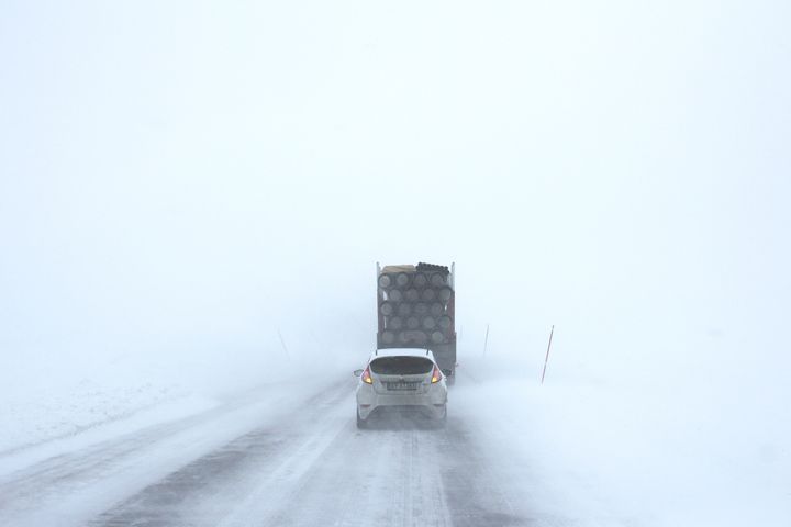 Tromsø i vintervær. Nytt klima utfordrer både dyr, mennesker og infrastruktur. FOTO: Remi Jacquaint