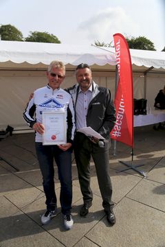 Fv. Tor Helge Skretting (Sola Cykleklubb, Svein Arild Steen-Mevold (Scandic).