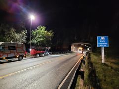 Vælestunnelen vert stengd nattestid i veke 44. Foto: Åge Johan Fanebust, Statens vegvesen