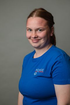 Julie Pauline Wikdahl driver med judo. Foto: Christian Haukeli
