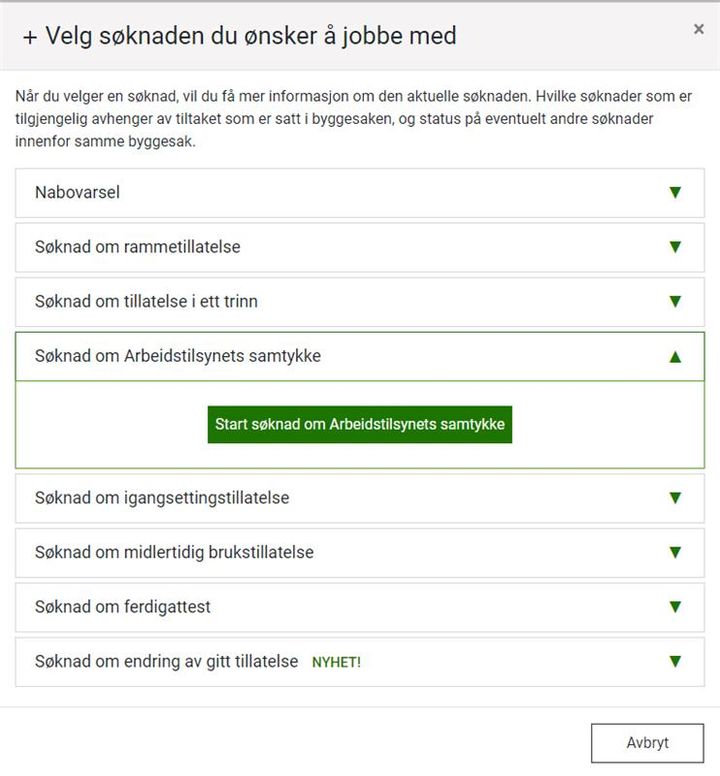 Søknaden om Arbeidstilsynets samtykke er en del av byggesøkeløsningen eByggesøk. (illustrasjonsfoto)