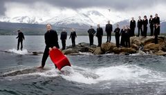 Vokal Nord fra Tromsø er et av musikkensemblene som er tildelt støtte fra Kulturrådet for 2016. Foto Yngve Olsen Sæbbe.