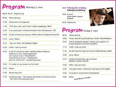 Program Pøbelseminar