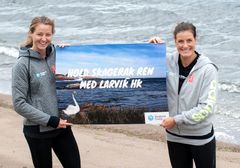 Bilde: Sanna Solberg og Linn-Kristin "Linka" Riegelhuth Koren. Foto: Erik Skjøldt