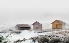 Madland hamn, Jæren. Illustrasjon og Arkitekt: Haugen/ Zohar Arkitekter