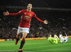Zlatan og Manchester United møter Reading i FA-cupen lørdag. Kampen sendes på TV 2 Sport Premium. Foto: Scanpix.