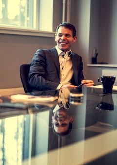 Stewart Stjernholm, administrerende direktør i Compass Fairs AS