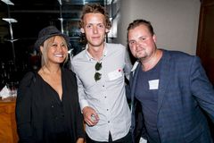 Sondre og Brede Fristad på ekslusiv visning hos Sony Motion Pictures