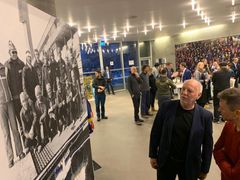 Sten Stensen at the "Kazakhstan - Norway: Sports Diplomacy" exhibition
