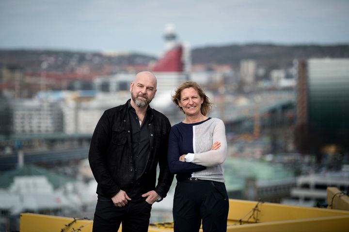 From left: Kenneth Karlsson, Senior Vice President, EVRY Digital Services, Catarina Gunneberg, CEO of Findwise.
