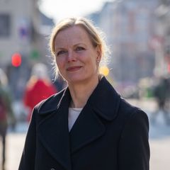 Kristine Falkgård, direktør for bærekraft i Fremtind. Foto: Fremtind
