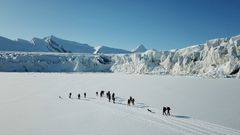 Eventyrlyst. Tur på Svalbard under opptak