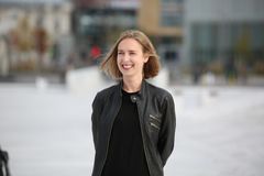 Foto: NFD. Bilde av Næringsminister Iselin Nybø (V).