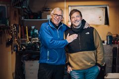 Niklas Silseth Baarli og Lars Baarli. Foto: Helene Kjærgaard Sviland/TV 2.