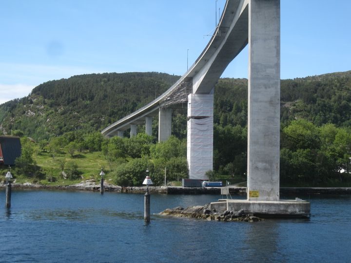 Måløybrua. Foto: Statens vegvesen