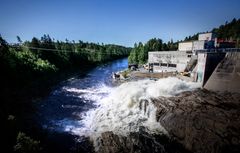 Arkivfoto: Evenstad kraftstasjon, Agder Energi