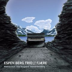 Cover Espen Berg Trio - "Fjære". Artwork og design av Andreas Berg.
