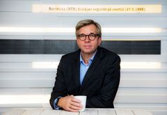 Inn kommer Geir Terje Ruud, nå utviklingsdirektør i NTB. Han konstitueres i stillingen fra 1. januar. Foto: Thomas Brun / NTB scanpix