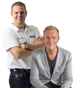 Nytt av året er at du kan møte både Otto Robsahm (t.v.) og Halvor Bakke på messen. Det er to dyktige karer som er kjent fra hvert sitt populære oppussingsprogram på TV. Foto: Bård Gundersen (Otto Robsahm) og Eirik Sauarlia (Halvor Bakke)