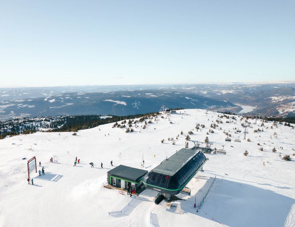 Hafjell drone 2025