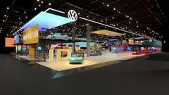 Volkswagen på IAA, Frankfurt.