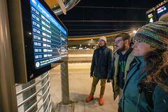 Julia Strocka Nyheim er blant de første som skal reise med Follobanen, søndag 11. desember. Foto: Øystein Grue, Jernbanedirektoratet
