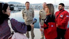 Antigoni Piperaki er leder for Hellenic Rescue Team på Lesvos. Hun forteller at pengene fra de ansatte i Redningsselskapet kommer godt med.