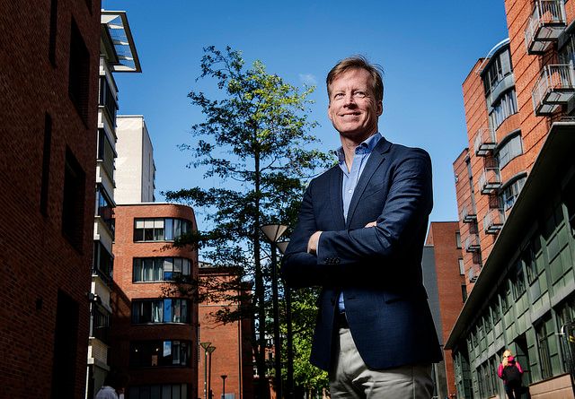 Rektor Curt Rice ved Høgskolen i Oslo og Akershus setter pris på 10 millioner til yrkesfaglærerutdanningen.