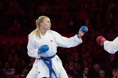 Gitte Brunstad i finalen. Foto: KPhoto