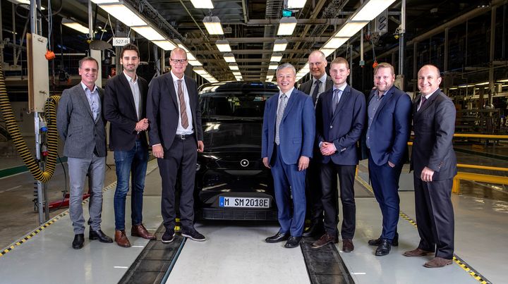 Team NEVS and Sono Motors in Trollhättan.